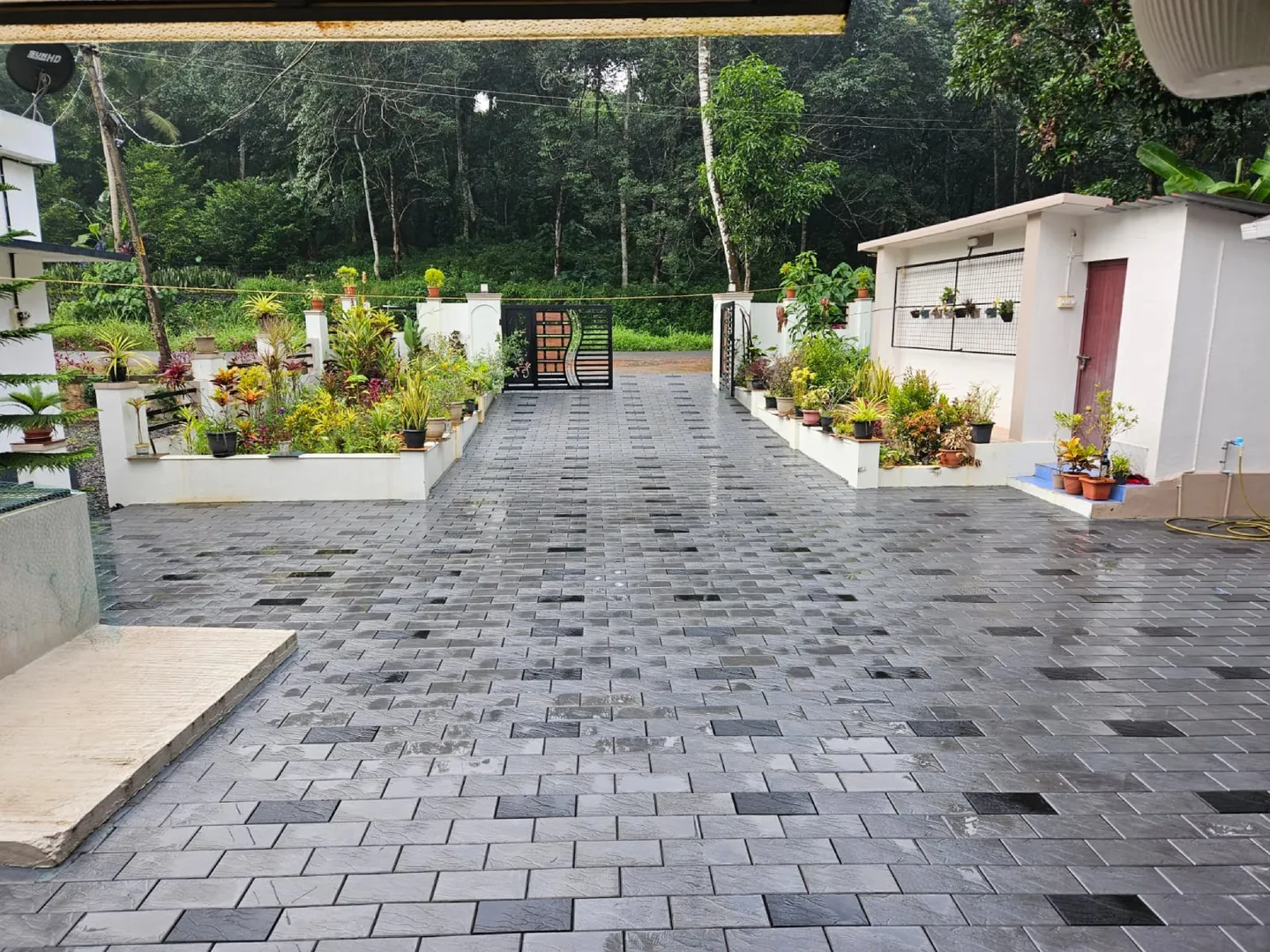 Paving Outdoors